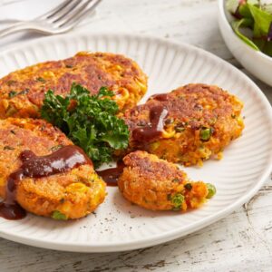 95. FRISCHEN GEMUSE SCHNITZEL